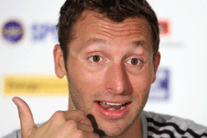 Ian Thorpe speaks to the media during an Australian Swimming Championships press conference. Photo / Getty Imahges