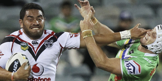Join us for a live blog of the Warriors' NRL match against the Raiders, from Mt Smart Stadium this afternoon. Photo / Getty
