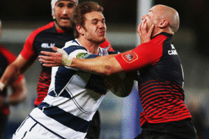 Auckland started fast to build a big lead and dismantle Canterbury at Eden Park tonight. Photo / Getty