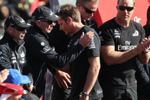 All Blacks coach Steve Hansen says he feels sorry Dean Barker and Team New Zealand they were beaten by Oracle. Photo / Getty