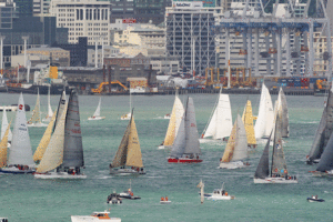 More than 180 boats are expected to take part in tomorrow's Coastal Classic, a 119-nautical mile jaunt from Devonport to Russell. Photo / Getty