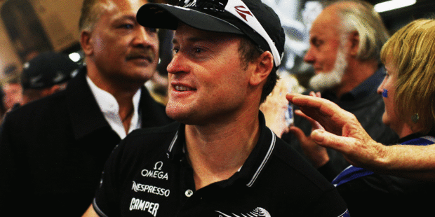 Wingsail trimmer Glenn Ashby has confirmed he will again represent Team New Zealand at the next America's Cup. Photo / Getty