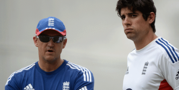 Andy Flower's time will be up if England do not show rapid improvement after their three shattering defeats. Photo / Getty