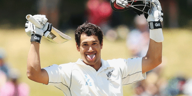 Ross Taylor sits right up there with the best of New Zealand's test batsmen. Photo / Getty