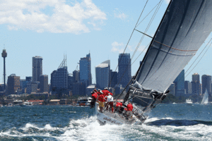 Wild Oats XI will again be among the favourites for the Sydney to Hobart race, starting today. Photo / Getty