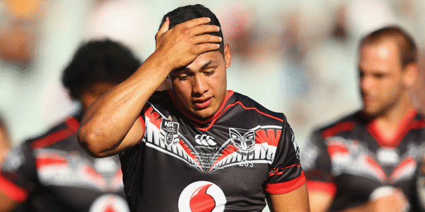 Roger Tuivasa-Sheck of the Warriors. Photo / Getty Images.