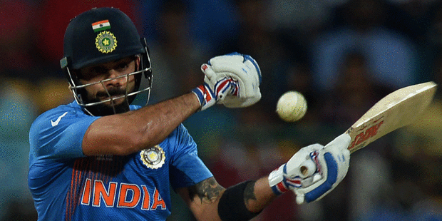 Indian batsmen Virat Kohli. Photo / Getty Images.
