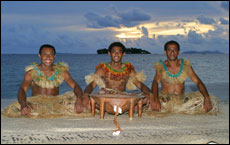 A kava ceremony at the Treasure Island resort. A kava ceremony at the Treasure Island resort.