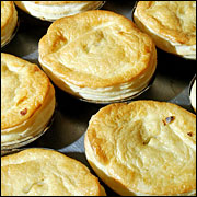 Meat pies are still found in 85% of tuckshops. Picture / Bay of Plenty Times Meat pies are still found in 85% of tuckshops. Picture / Bay of Plenty Times