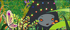 A still from the animation City Glow by Chiho Aoshima in collaboration with Bruce Ferguson. Picture / Kaikai Kiki Co A still from the animation City Glow by Chiho Aoshima in collaboration with Bruce Ferguson. Picture / Kaikai Kiki Co