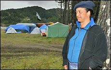 Joan Ropiha led protests to stop development of the Blue Bay camping ground on Mahia Peninsula. Picture / Warren Buckland Joan Ropiha led protests to stop development of the Blue Bay camping ground on Mahia Peninsula. Picture / Warren Buckland