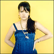 Lily Allen is likely to be the poppiest act of the day. Lily Allen is likely to be the poppiest act of the day.