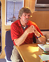 Sir Peter Blake in November, 2000. File picture / Paul Estcourt Sir Peter Blake in November, 2000. File picture / Paul Estcourt