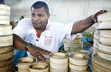 Elika Saqa says the crisis is ruining his business. Picture / Geg Bowker Elika Saqa says the crisis is ruining his business. Picture / Geg Bowker