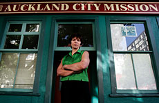 City Missioner Diane Robertson is a tireless campaigner for the homeless. Photo / Chris Skelton City Missioner Diane Robertson is a tireless campaigner for the homeless. Photo / Chris Skelton