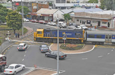 Supporters hope the sunken railway tracks will alleviate traffic congestion. Photo / Glenn Jeffrey Supporters hope the sunken railway tracks will alleviate traffic congestion. Photo / Glenn Jeffrey