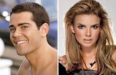 Jesse Metcalfe and Nadine Coyle dated for more than a year. Jesse Metcalfe and Nadine Coyle dated for more than a year.