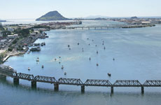 The Bay of Plenty from the air. Photo / Bay of Plenty Times The Bay of Plenty from the air. Photo / Bay of Plenty Times