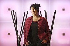 Joanne Harris, author of the hit book and film Chocolat , is back in Auckland promoting her latest release, Lollipop Shoes . Photo / Greg Bowker Joanne Harris, author of the hit book and film Chocolat , is back in Auckland promoting her latest release, Lollipop Shoes . Photo / Greg Bowker