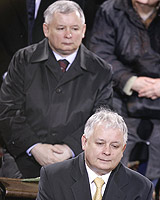 Poland's Kaczynski twins - President Lech and Prime Minister Jaroslaw - have launched a campaign to deal with the country's communist demons. Photo / Reuters Poland's Kaczynski twins - President Lech and Prime Minister Jaroslaw - have launched a campaign to deal with the country's communist demons. Photo / Reuters