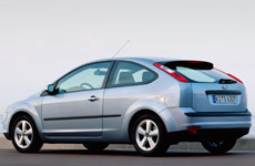 A Ford Focus was made to run on hydrogen from a home generation unit. A Ford Focus was made to run on hydrogen from a home generation unit.