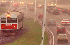 Auckland leaders want to push people out of cars and into public transport. File Picture Auckland leaders want to push people out of cars and into public transport. File Picture