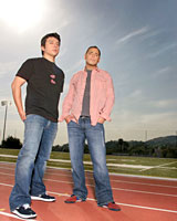 Scott Kirkland and Ken Jordan are Crystal Method. Scott Kirkland and Ken Jordan are Crystal Method.