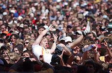 Fans should pack sunscreen to protect themselves from the sun at Friday's Big Day Out. Fans should pack sunscreen to protect themselves from the sun at Friday's Big Day Out.