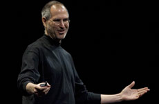 Apple CEO Steve Jobs introduces the iPhone at Apple's WWDC in June. Photo / Reuters Apple CEO Steve Jobs introduces the iPhone at Apple's WWDC in June. Photo / Reuters