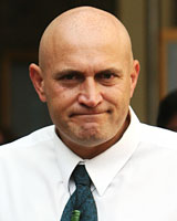 Clint Rickards has been accused of having sex on a police car bonnet. Photo / Dean Purcell Clint Rickards has been accused of having sex on a police car bonnet. Photo / Dean Purcell