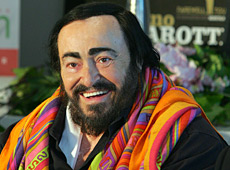 Luciano Pavarotti in Auckland in 2005. Photo / Herald on Sunday Luciano Pavarotti in Auckland in 2005. Photo / Herald on Sunday