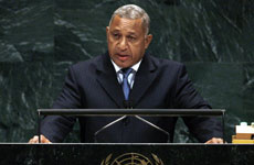 Fiji's commodore Frank Bainimarama has failed to produce any evidence that last year's coup was necessary to "clean up" the country. Photo / Reuters Fiji's commodore Frank Bainimarama has failed to produce any evidence that last year's coup was necessary to "clean up" the country. Photo / Reuters