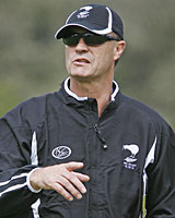 Kiwis coach Gary Kemble says he has been thinking about resigning. Photo / Getty Images Kiwis coach Gary Kemble says he has been thinking about resigning. Photo / Getty Images
