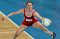 Karen Atkinson will be playing in her third world event. Photo / Getty Images Karen Atkinson will be playing in her third world event. Photo / Getty Images