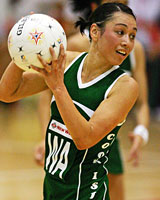 Cook Islands' Kiri Kaumoana. Photo / Getty Images Cook Islands' Kiri Kaumoana. Photo / Getty Images