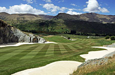 The par five 17 at The Hills Golf Club, venue for the New Zealand Open 2007. Photo / Getty Images The par five 17 at The Hills Golf Club, venue for the New Zealand Open 2007. Photo / Getty Images
