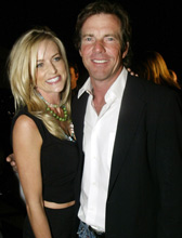 Dennis Quaid and his wife, Kimberly Buffington. Photo / Reuters Dennis Quaid and his wife, Kimberly Buffington. Photo / Reuters