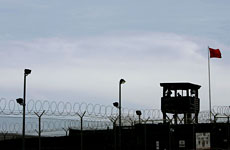 A guard tower of Camp Delta in Guantanamo Bay. Photo / Reuters A guard tower of Camp Delta in Guantanamo Bay. Photo / Reuters