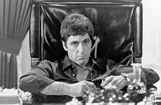 Al Pacino in Scarface. Al Pacino in Scarface.