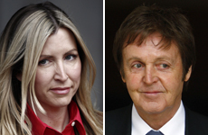 Heather Mills and Paul McCartney leave the High Court in London. Photo / Reuters Heather Mills and Paul McCartney leave the High Court in London. Photo / Reuters