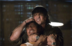 Rambo goes full circle. Rambo goes full circle.
