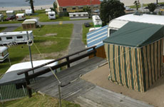 Rising rents are forcing Bay of Plenty families into campgrounds such as this one at Mount Maunganui . Photo / Bay of Plenty Times Rising rents are forcing Bay of Plenty families into campgrounds such as this one at Mount Maunganui . Photo / Bay of Plenty Times