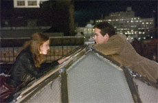 Isla Fisher as April and Ryan Reynolds as Will in Definitely Maybe. Isla Fisher as April and Ryan Reynolds as Will in Definitely Maybe.