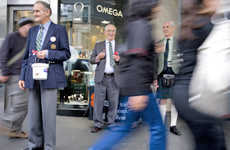War veterans and RSA members (from left) Bill Wright, Alan Jermaine and William Patrick Davidson, all from the North Shore, were out selling poppies on Queen St yesterday. Photo / Dean Purcell War veterans and RSA members (from left) Bill Wright, Alan Jermaine and William Patrick Davidson, all from the North Shore, were out selling poppies on Queen St yesterday. Photo / Dean Purcell
