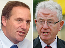 John Key and Michael Cullen. Photos / Daily Post and Greg Bowker John Key and Michael Cullen. Photos / Daily Post and Greg Bowker