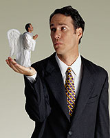 Angels often do only one deal before being scared off. Photo / Getty Images Angels often do only one deal before being scared off. Photo / Getty Images