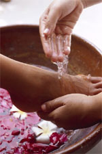 Start with a relaxing massage to get into holiday mode. Start with a relaxing massage to get into holiday mode.