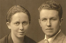 Cathrin Schaer's Oma and Opa, who were incarcerated by the Nazi regime. Photo / Supplied Cathrin Schaer's Oma and Opa, who were incarcerated by the Nazi regime. Photo / Supplied