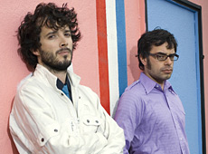 Flight of the Conchords' Bret McKenzie and Jemaine Clement. Flight of the Conchords' Bret McKenzie and Jemaine Clement.
