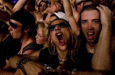 Sweating in out in the Boiler Room. Photo / Richard Robinson Sweating in out in the Boiler Room. Photo / Richard Robinson